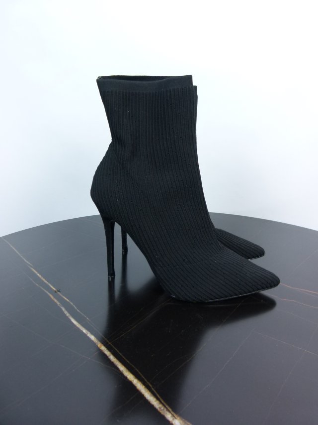 Miss Selfridge skarpetkowe botki szpilki 37 24 cm