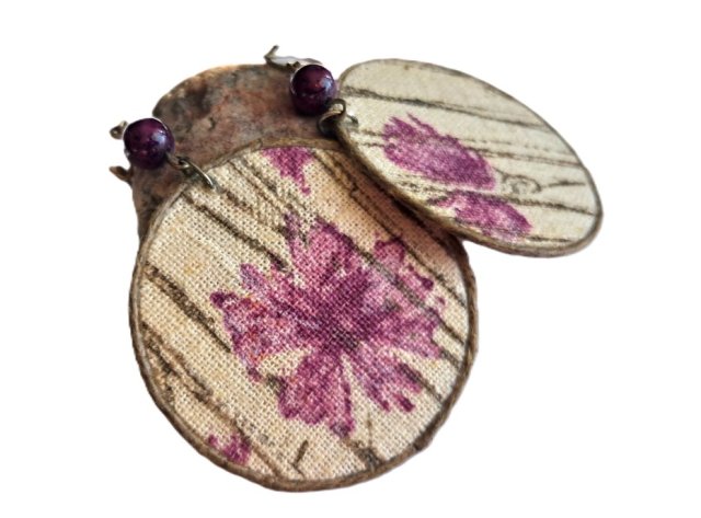 SIELSKIE ANIELSKIE - LNIANE KOLCZYKI W STYLU SŁOWAIŃSKIM