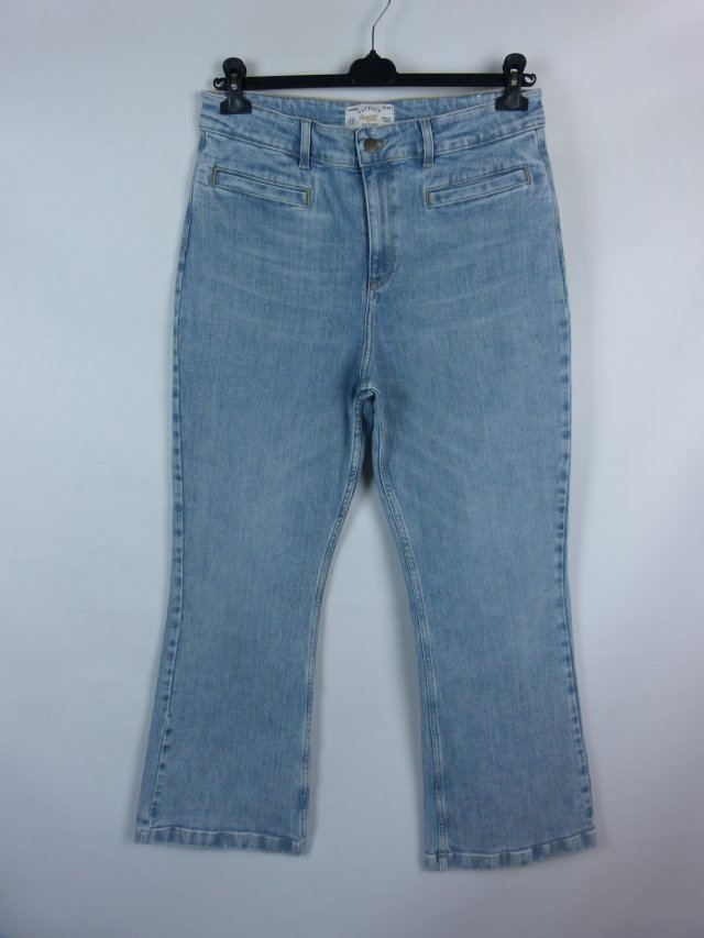 Fat Face Fky Flare jeans spodnie dżins 16R / 44