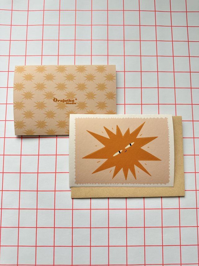 Kartka składana Słoneczko