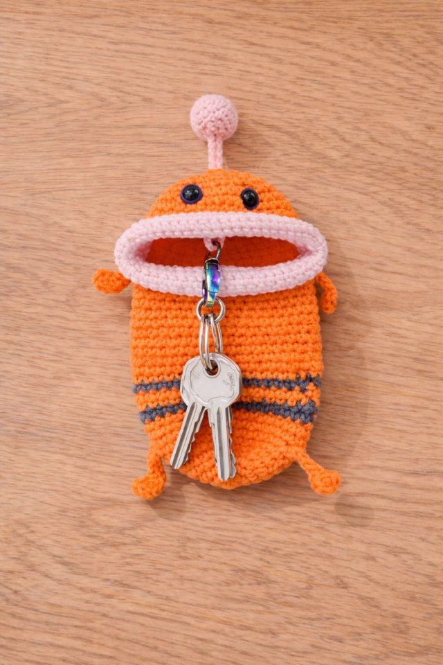 Ręcznie robiony breloczek – schowek na klucze