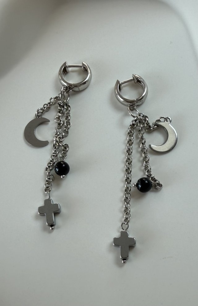 Kolczyki “Gotycki czar"