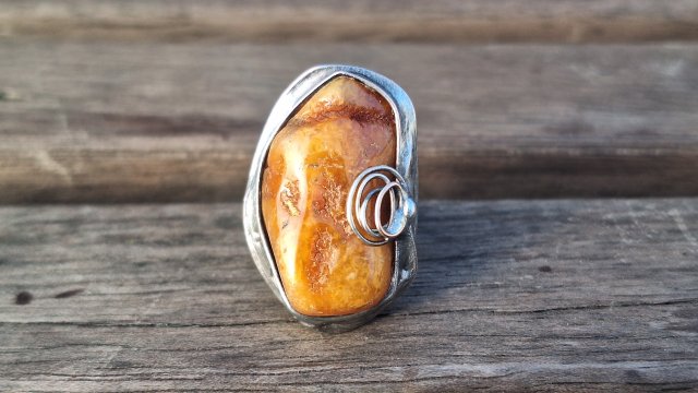 Big - pierścionek regulowany