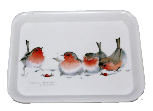 GILE NA ŚNIEGU mała tacka z melaminy