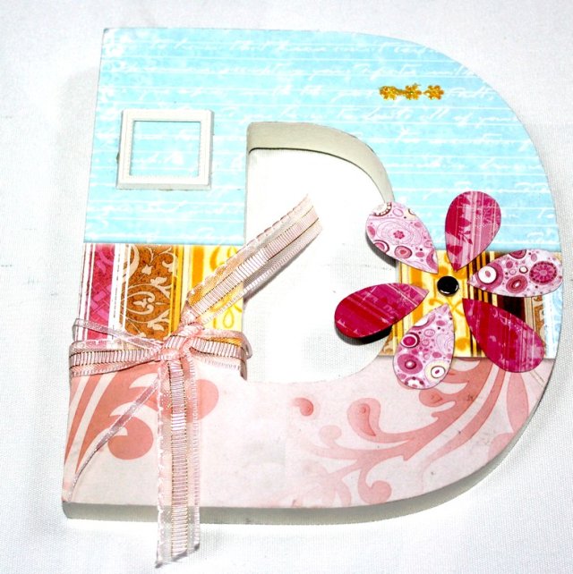 SHUDEHILL LITERKA D pastelowa ZAWIESZKA decor MINI RAMKA