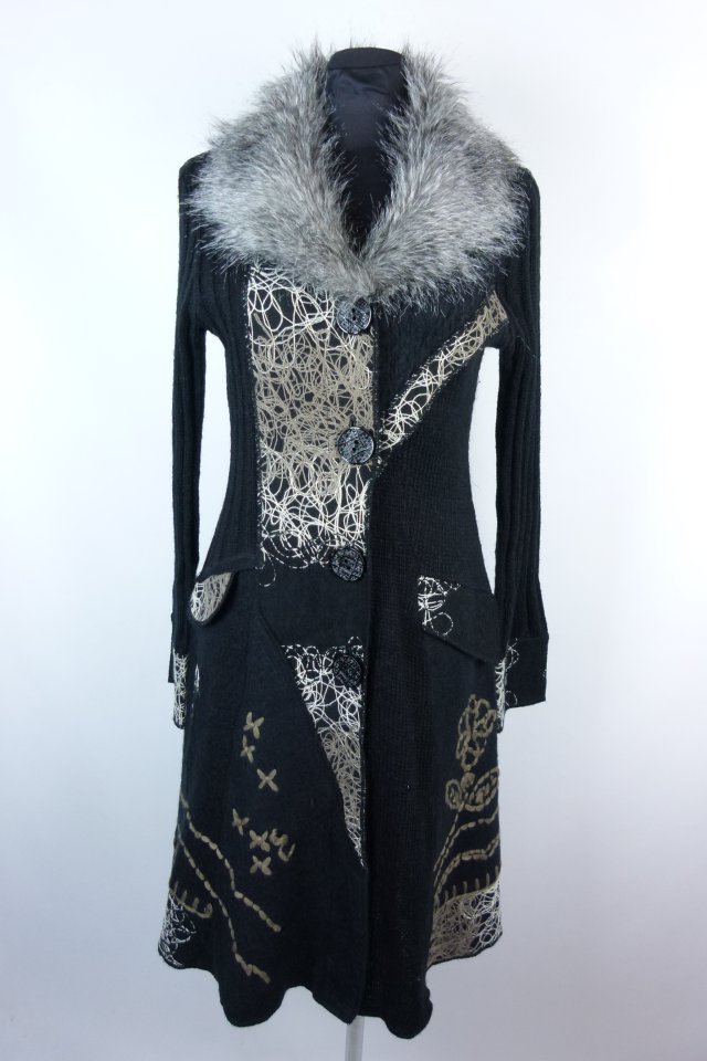 Stella Morgan długi rozpinany sweter z wełną 12 / 38