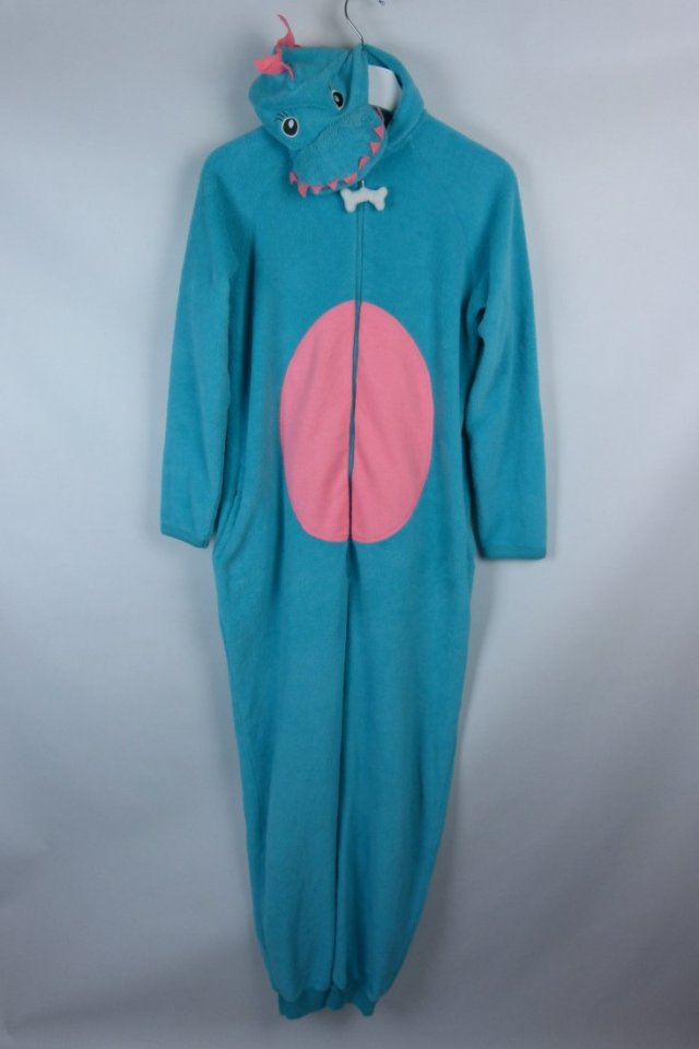 Love to Lounge kombinezon pajac z polaru onesie Smok 10-12 / 38-40 / S