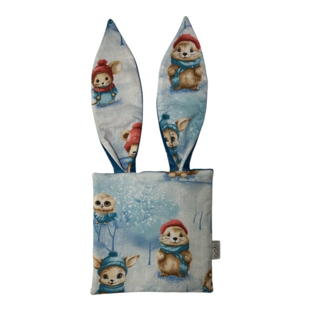 Szmatka sensoryczna z uszkami Zimowa (425978)-Nowe