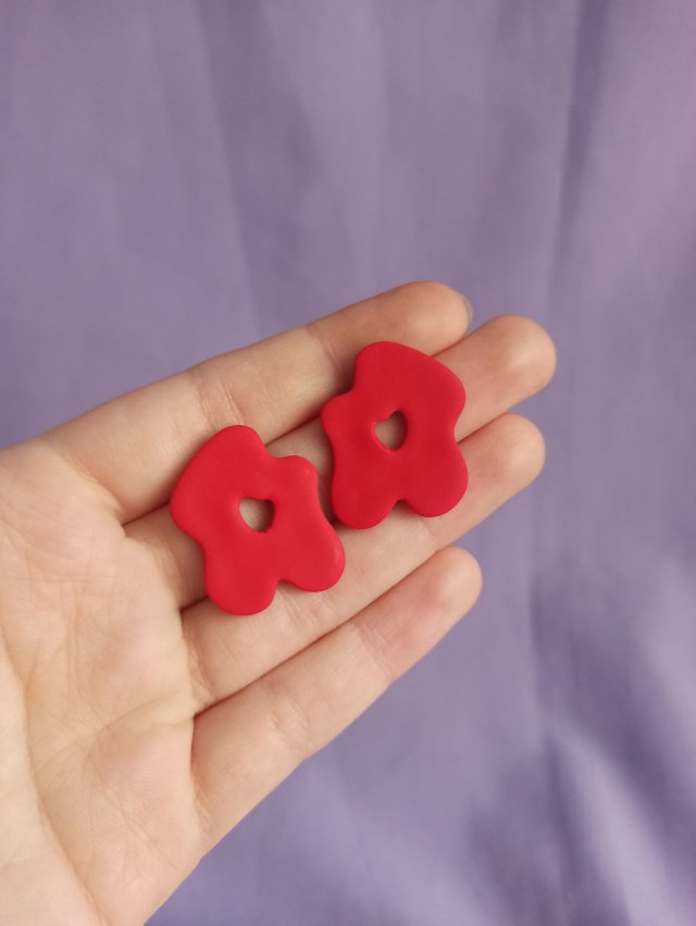 Kolczyki z gliny polimerowej