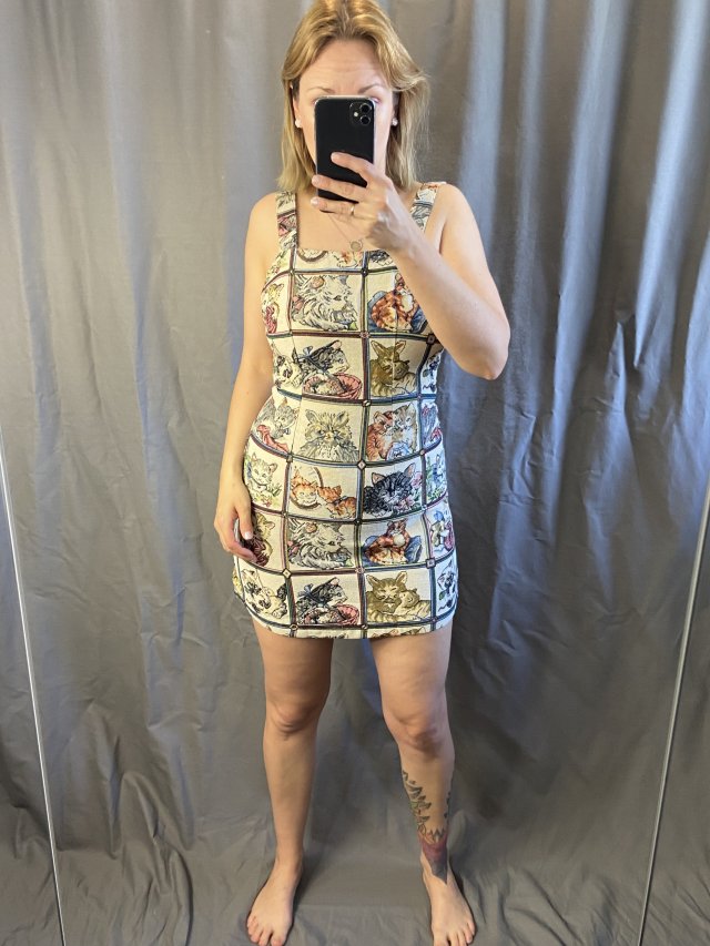 kociaki na gobelinie