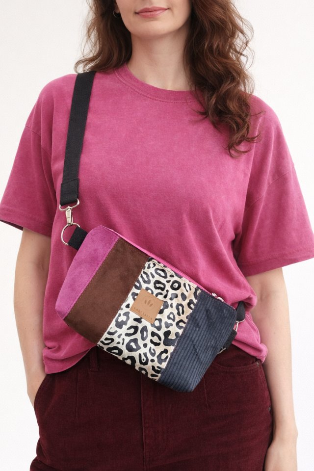 Kolorowa torebko nerka Kinszasa