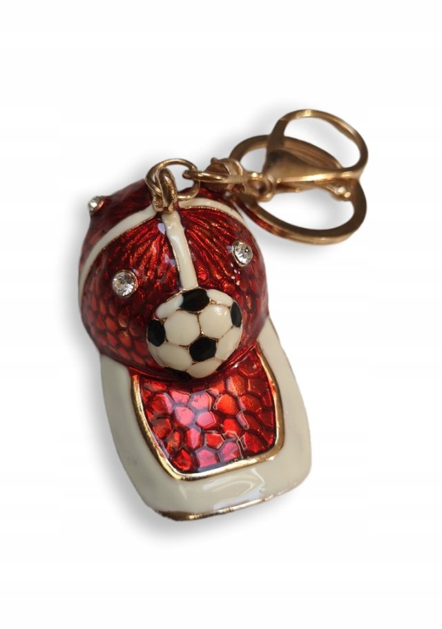 BRELOK czapka gold piłka nożna bejsbolówka