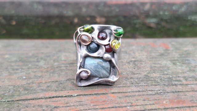 Kolory - pierścionek regulowany