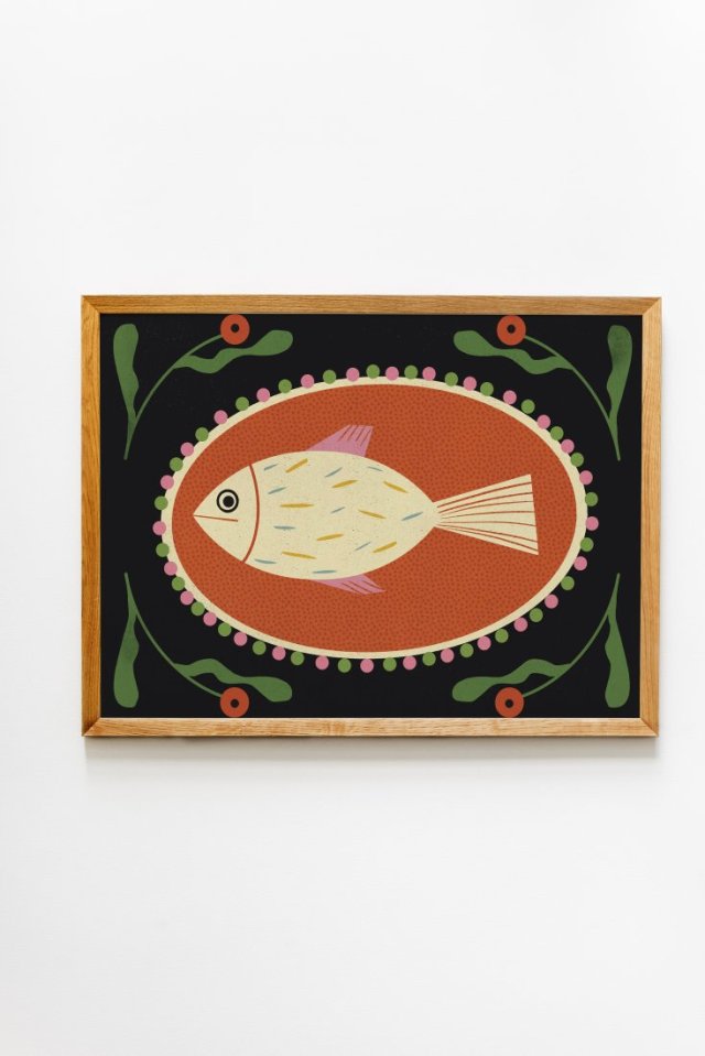 Plakat 50 x 70 cm Makrela