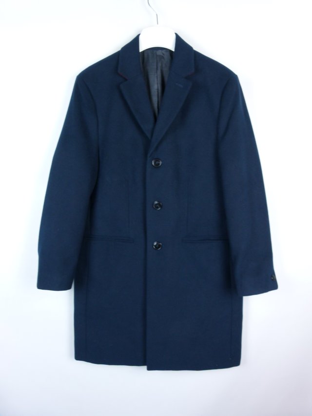 Burton elegancki płaszcz flauszowy / M