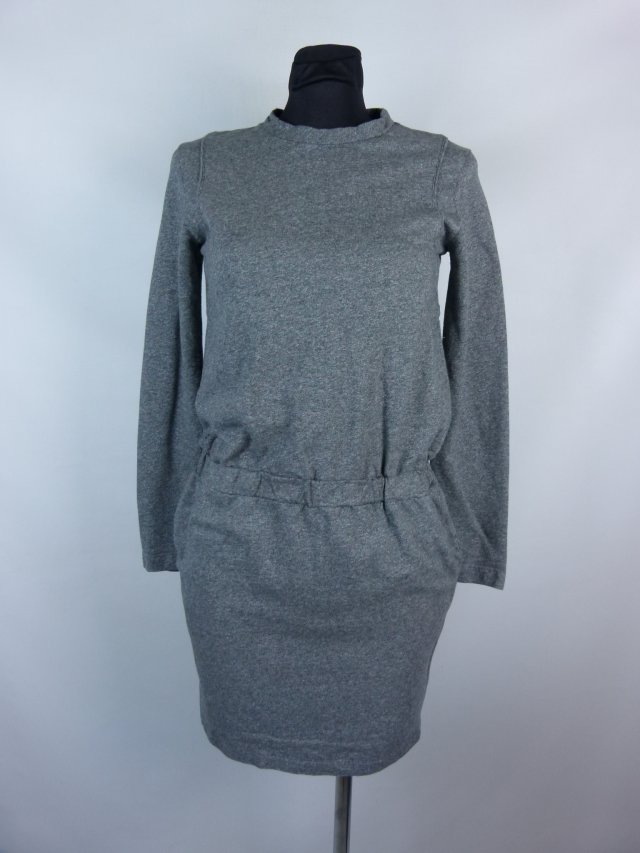 Calvin Klein dresowa sukienka mini bawełna / S