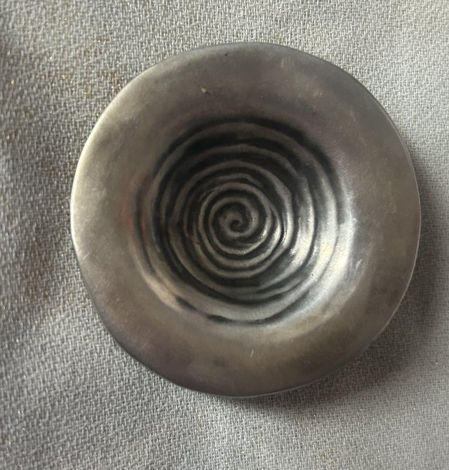 Silver  925 - unikatowy artystyczny grecki  ręczny   wyrób - duża brosza srebrna