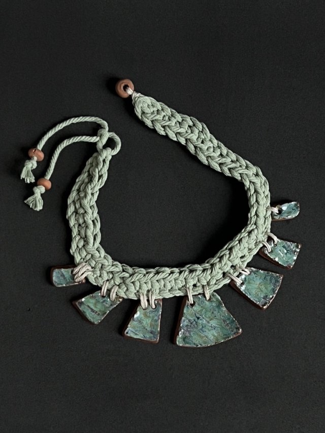 Naszyjnik ceramiczny