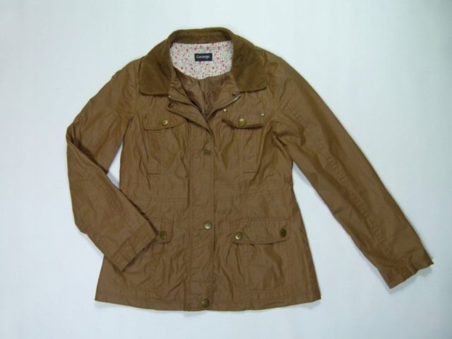 George woskowana wiosenna kurtka bawełna 10 / 38