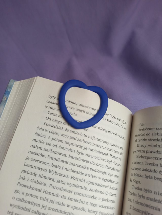 Zakładka do książki serce