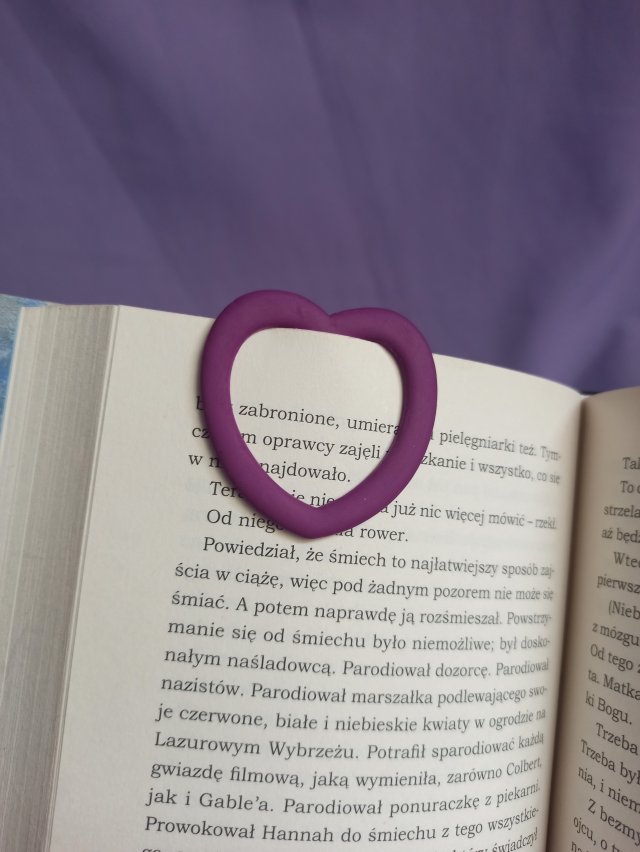 Zakładka do książki serce