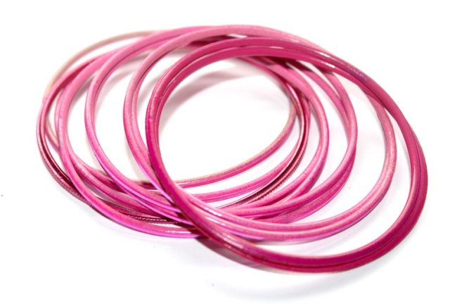 RÓŻÓWE ozdobne  bransoletki Bollywood 11szt