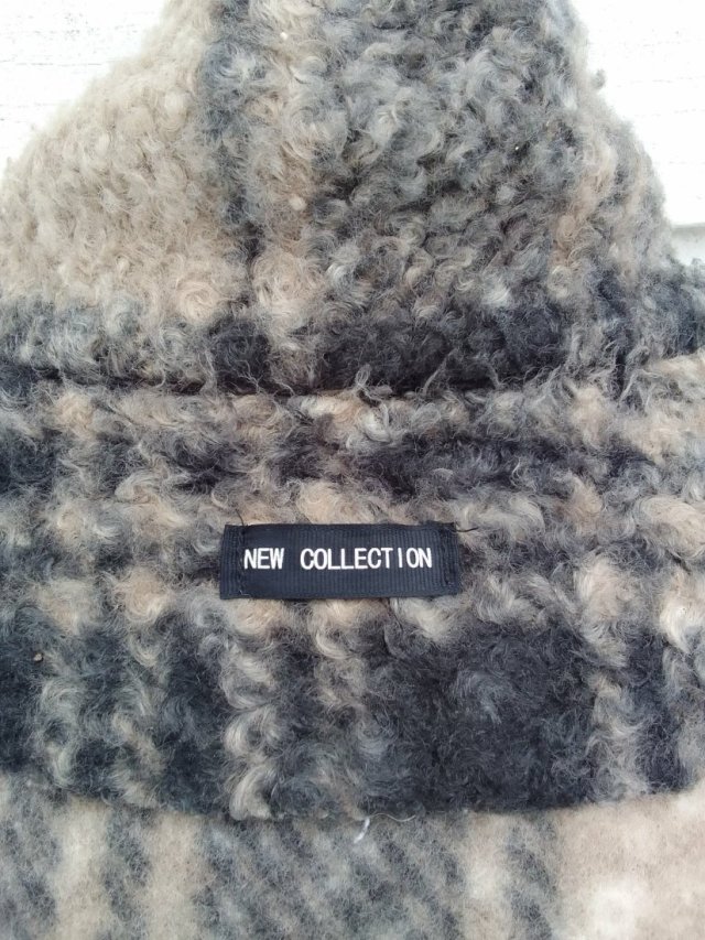 PŁASZCZYK W KRATĘ NEW COLLECTION