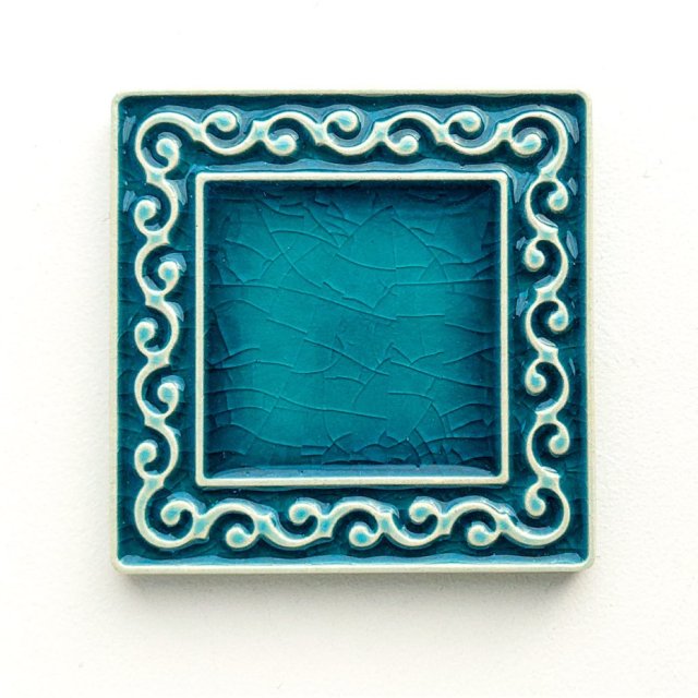 Kafel VIVACE turkusowy, 6cm x 6cm, kafle, kafelki