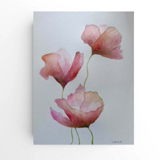 Maki 2- obraz  akwarela