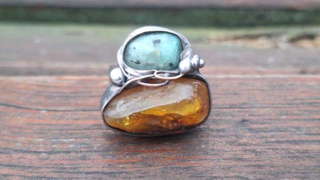 Big - pierścionek regulowany