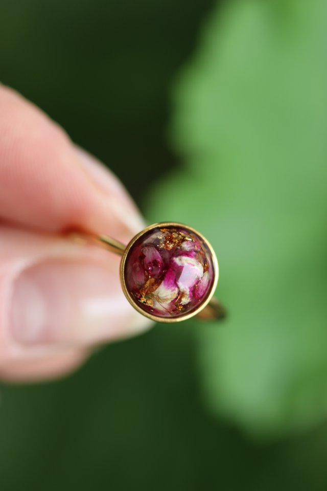 Pierścionek "Różany "