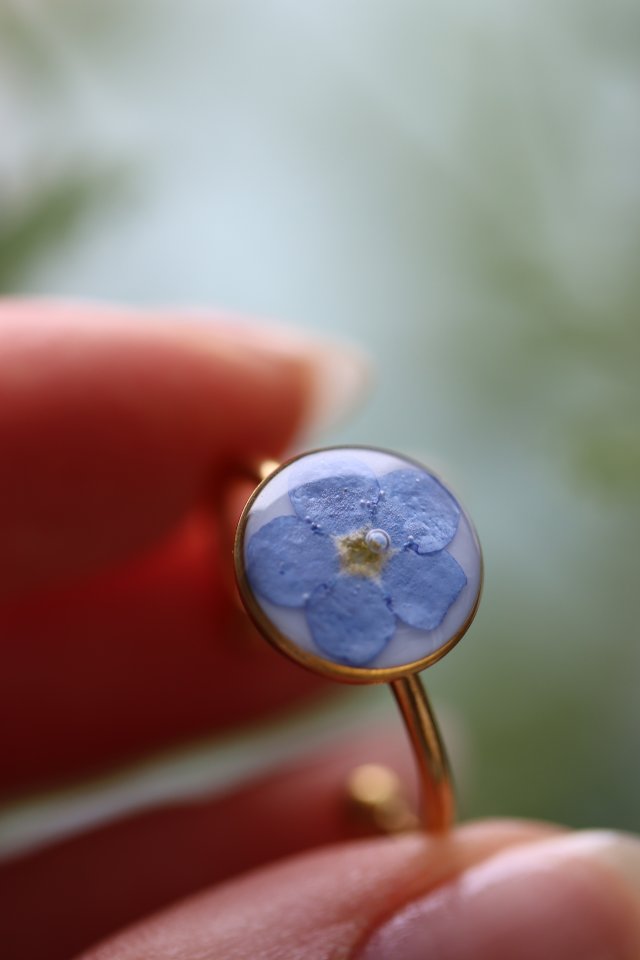 Pierścionek "Niezapominajka"