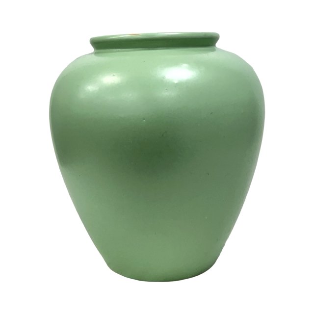 Ceramiczny wazon Scheurich 504-20 miętowy minimalizm, Niemcy lata 70.