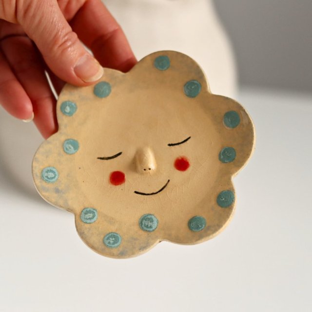 Ceramiczny talerzyk na biżuterię