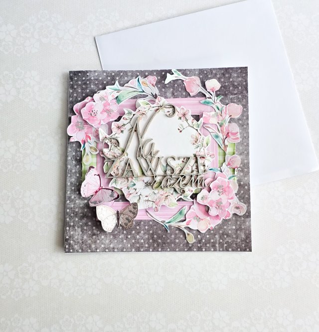 Kartka ślubna / rocznicowa - Na zawsze razem