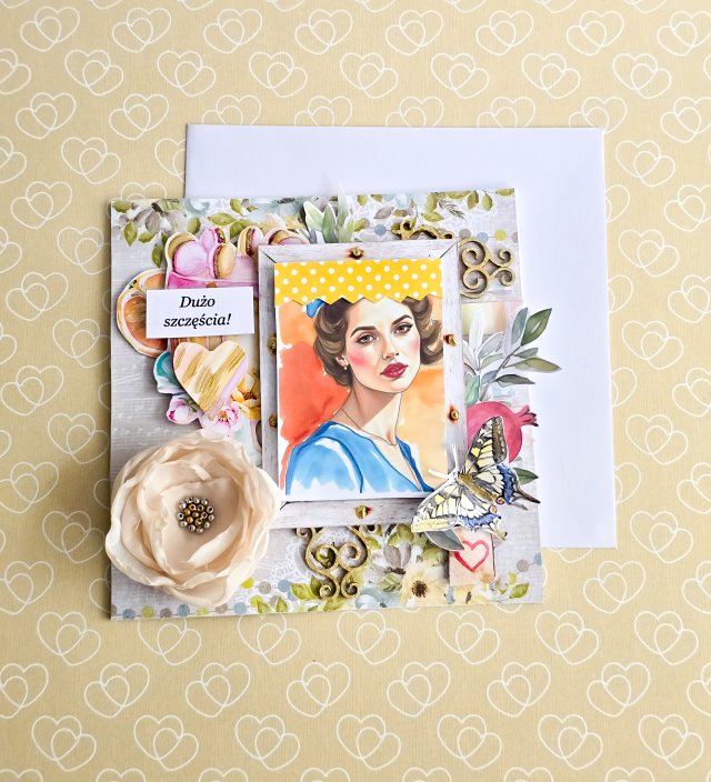 Kartka dla niej - Dużo szczęścia