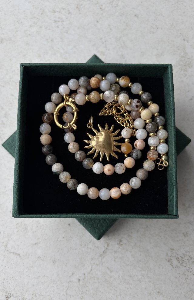 Naszyjnik «Ciepłe serce»