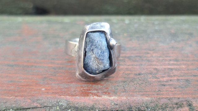 Szafir - pierścionek regulowany