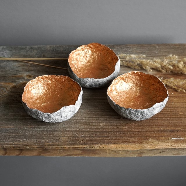 Zestaw dekoracyjnych miseczek na biżuterię