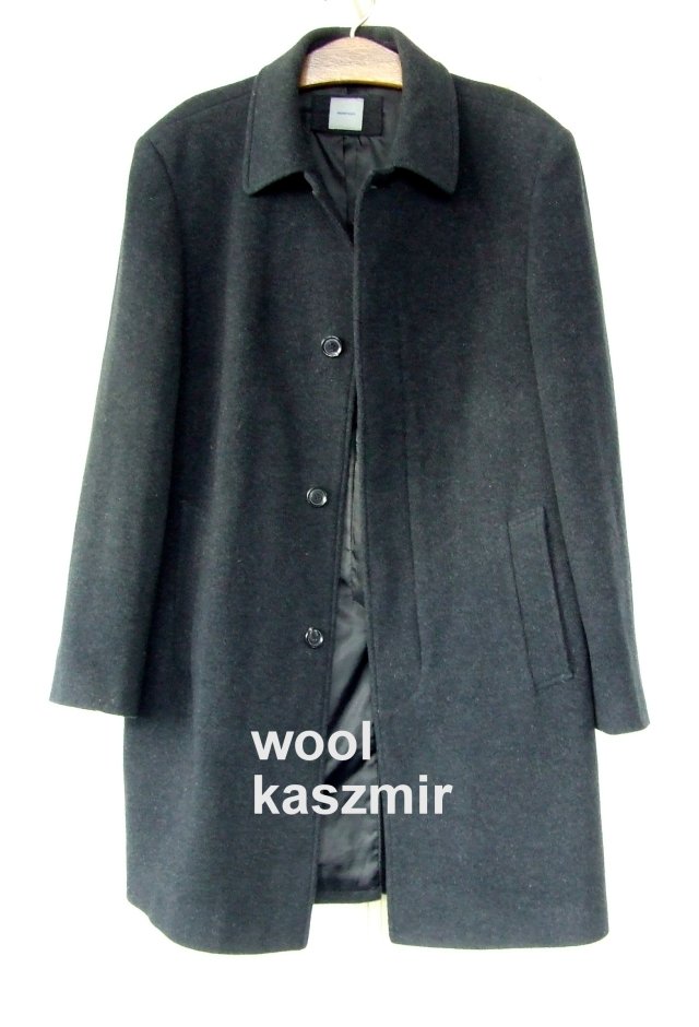 klasyczny męski płaszcz dyplomatka wełna i kaszmir Montego