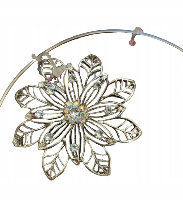 Andrew Burton autorski naszyjnik duży KWIAT