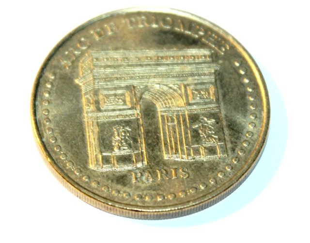 ŁUK TRIUMFALNY PARYŻ Kolekcjonerski medal pamiątka 2015