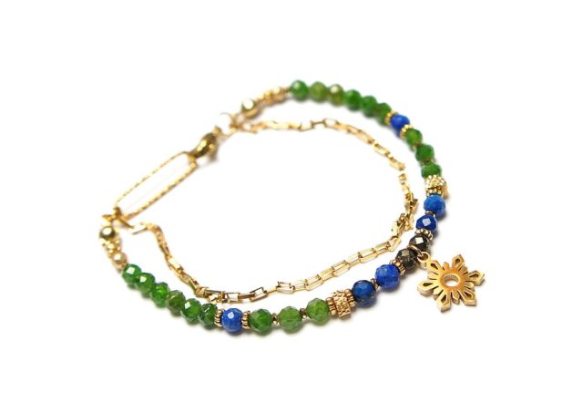 Diopsyd /bransoletka/ - Szlachetna kolekcja