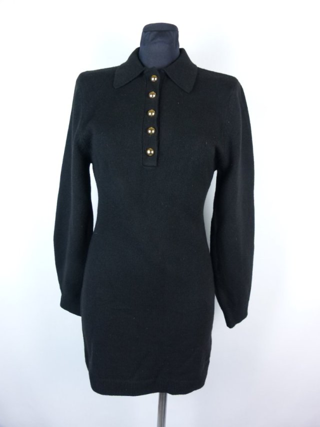 H&M swetrowa sukienka mini z metką / XS