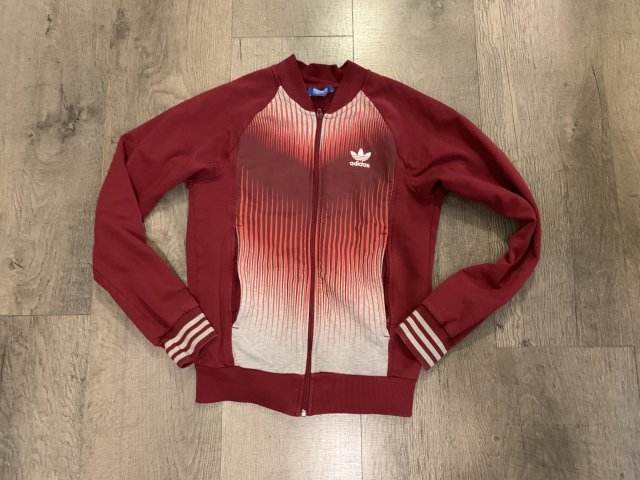 Adidas bluza czerwona