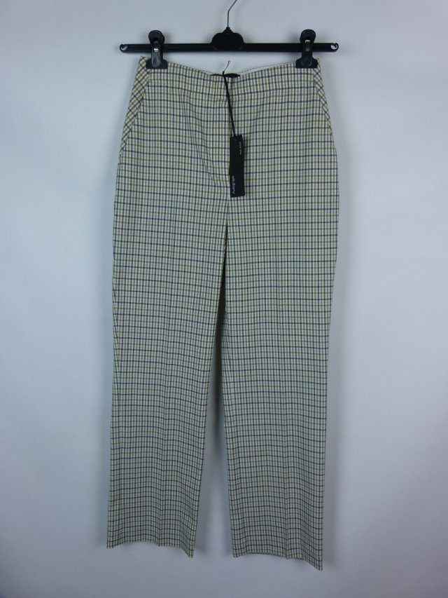 Marks & Spencer wełniane spodnie krata z metką 8 / 36
