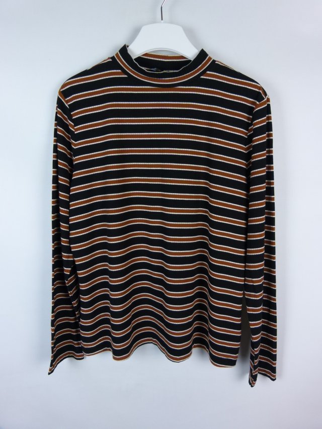 V by VERY cienka bluzka półgolf w paski / 20 - 46