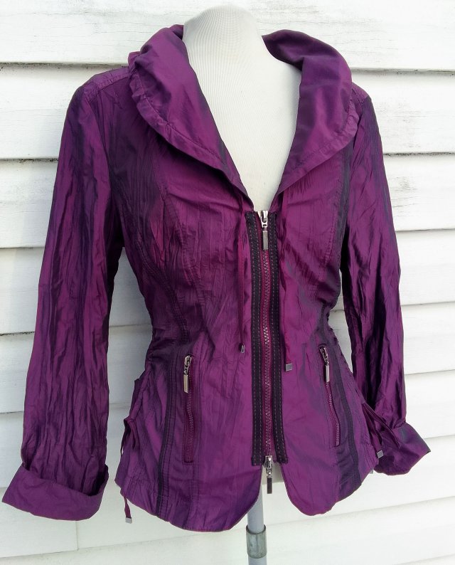 KURTKA FIOLETOWA ŻAKIET BONITA