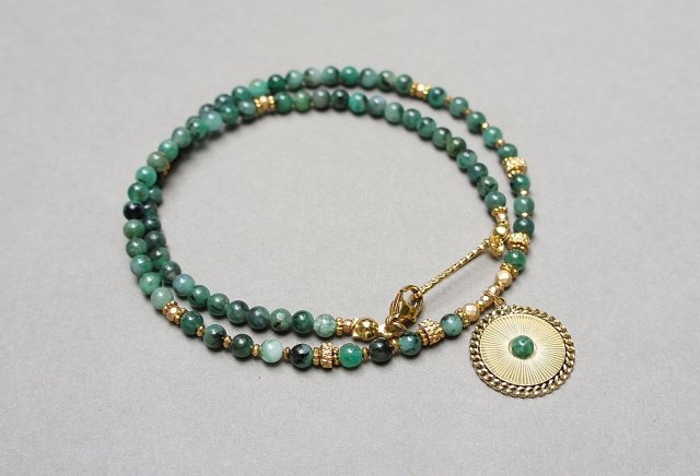 Szmaragdy vol. 11 choker /21.10.25/- Szlachetna kolekcja