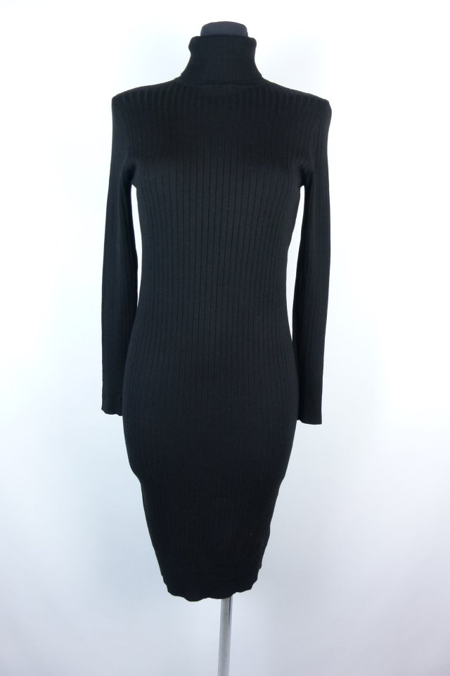 Next dzianinowa sukienka z golfem przed kolano 10 / 38